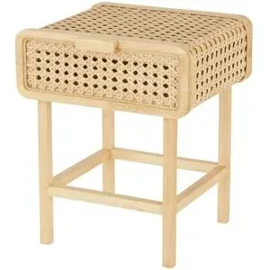 Höffner Beistelltisch  Panarea ¦ holzfarben ¦ Maße (cm): B: 43 H: 55