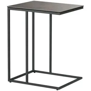 Jette Home Beistelltisch  Partner II ¦ grau ¦ Maße (cm): B: 47 H: 60 T: 38.0