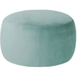 Höffner Samt Hocker  Amadi ¦ türkis/petrol ¦ Maße (cm): B: 60 H: 40