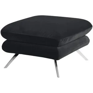 Jette Home Hocker  Caldara ¦ schwarz ¦ Maße (cm): B: 70 H: 45 T: 70.0