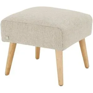 Soho Polsterhocker  Jolyn ¦ beige ¦ Maße (cm): B: 49 H: 45 T: 49.0