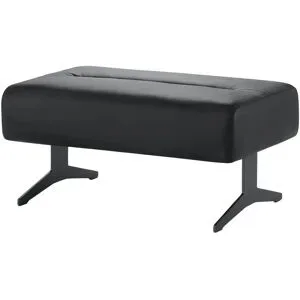 Stressless Hocker aus Leder  Stella ¦ schwarz ¦ Maße (cm): B: 90 H: 44 T: 57.0