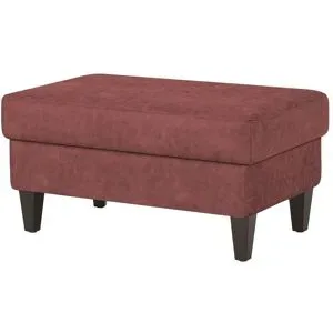 Diva Hocker  Diva ¦ rot ¦ Maße (cm): B: 60 H: 49 T: 90.0