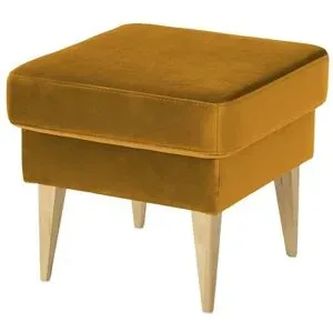 switch Hocker aus Samt Taco ¦ gelb ¦ Maße (cm): B: 49 H: 45 T: 49.0