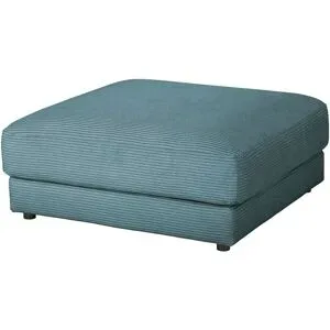 Jette Home Hocker Cord Sila ¦ türkis/petrol ¦ Maße (cm): B: 100 H: 43 T: 100.0