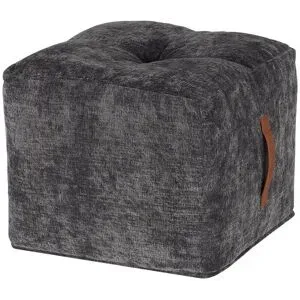 Soho Polsterhocker  Praline ¦ grau ¦ Maße (cm): B: 47 H: 42 T: 47.0