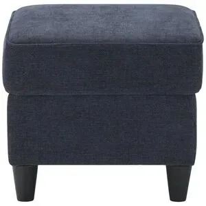 Höffner Hocker  Kivana ¦ blau ¦ Maße (cm): B: 52 H: 45 T: 52.0