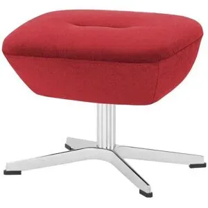 Höffner Fußablage  Globe ¦ rot ¦ Maße (cm): B: 50 H: 37 T: 36.0