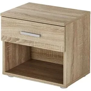 Höffner Beistelltisch  Melia ¦ holzfarben ¦ Maße (cm): B: 42 H: 38 T: 30.0