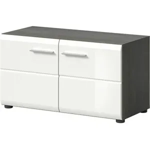 Höffner Sitzbank  Salsa ¦ weiß ¦ Maße (cm): B: 80 H: 44 T: 37.0