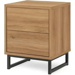 Höffner Nachtkommode  Genua ¦ holzfarben ¦ Maße (cm): B: 43 H: 48,5
