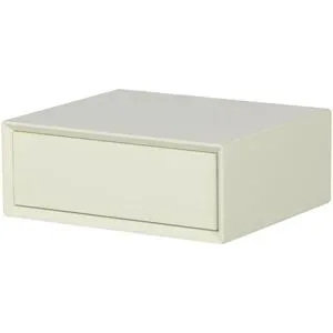Höffner Nachtkommode hängend Lumi ¦ creme ¦ Maße (cm): B: 48 H: 18,5 T: 40.0