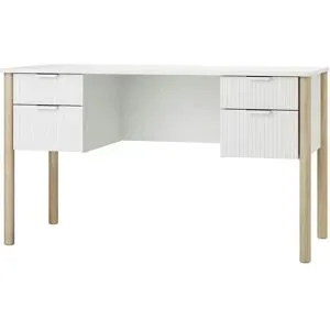 pinio Schreibtisch  Miloo ¦ weiß ¦ Maße (cm): B: 62,5 H: 75
