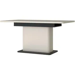 Höffner Esstisch ausziehbar Santori ¦ beige ¦ Maße (cm): B: 90 H: 76,4