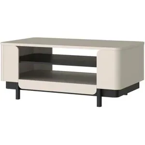 Höffner Couchtisch  Santori ¦ creme ¦ Maße (cm): B: 65 H: 49,2