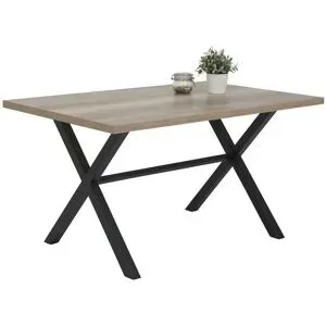 Höffner Esstisch   ¦ holzfarben ¦ Maße (cm): B: 90 H: 75