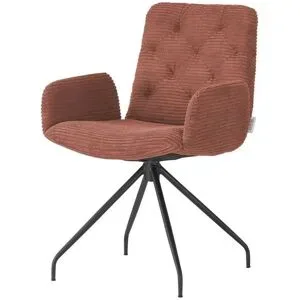 Jette Home Polsterstuhl  Salo ¦ braun ¦ Maße (cm): B: 59 H: 87 T: 66.0