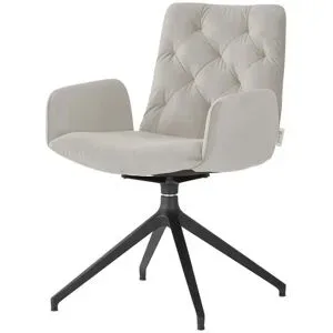 Jette Home Polsterstuhl drehbar Salo ¦ beige ¦ Maße (cm): B: 59 H: 87 T: 66.0