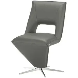 Koinor Polsterstuhl drehbar Merlin ¦ grau ¦ Maße (cm): B: 51 H: 89 T: 64.0