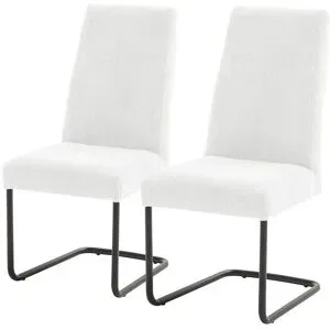 uno Schwingstuhl im 2er Set Amela ¦ creme ¦ Maße (cm): B: 50 H: 102 T: 62.5