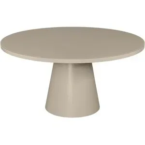 Love it Esstisch mit Glastischplatte Reflection ¦ creme ¦ Maße (cm): H: 76  Ø:
