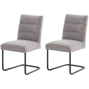 Woodford Schwingstuhl im 2er Set Tabby ¦ braun ¦ Maße (cm): B: 50 H: 91 T: 49.0