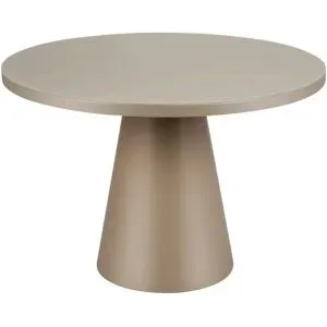 Love it Esstisch mit Glastischplatte Reflection ¦ beige ¦ Maße (cm): H: 76  Ø: