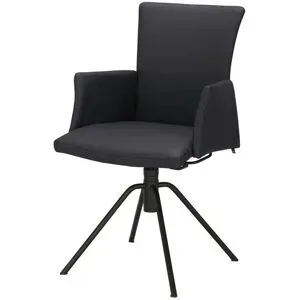 Musterring Esszimmerstuhl  Helmond ¦ schwarz ¦ Maße (cm): B: 57 H: 91 T: 58.0