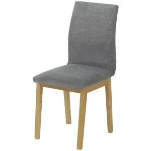 Höffner Stuhl  Miles ¦ grau ¦ Maße (cm): B: 43 H: 90 T: 47.0