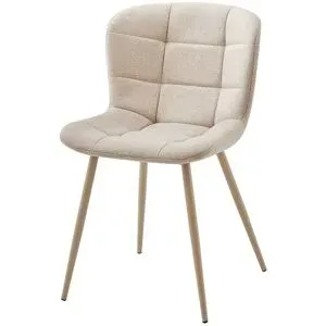 Höffner Stuhl  Takuma ¦ beige ¦ Maße (cm): B: 50 H: 80 T: 56.0