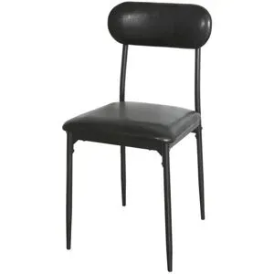 Höffner Stuhl  Danny ¦ schwarz ¦ Maße (cm): B: 42 H: 86 T: 46.0