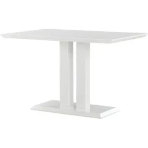 Höffner Esstisch  Finley ¦ weiß ¦ Maße (cm): B: 80 H: 77