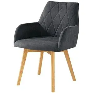 Woodford Armlehnstuhl  Bristol ¦ schwarz ¦ Maße (cm): B: 60 H: 88 T: 67.0