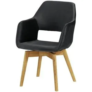 Woodford Armlehnstuhl  Berlin ¦ schwarz ¦ Maße (cm): B: 57 H: 85 T: 67.0