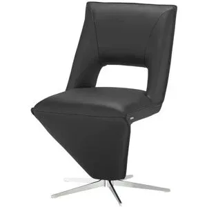 Koinor Polsterstuhl drehbar Merlin ¦ schwarz ¦ Maße (cm): B: 51 H: 89 T: 64.0