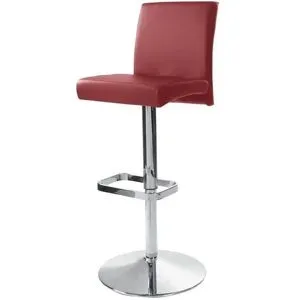Höffner Barhocker  MyTina ¦ rot ¦ Maße (cm): B: 44 T: 38.0