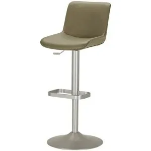 Höffner Barhocker  MyTina ¦ grün ¦ Maße (cm): B: 44 T: 38.0