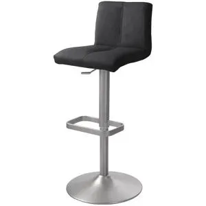 Höffner Barhocker  MyTina ¦ schwarz ¦ Maße (cm): B: 44 T: 38.0