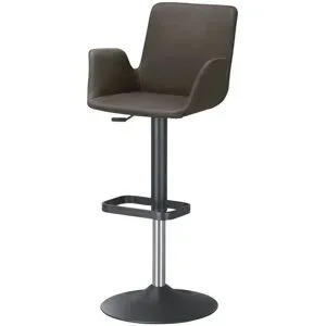 Höffner Barhocker  MyTina ¦ braun ¦ Maße (cm): B: 52 T: 47.0