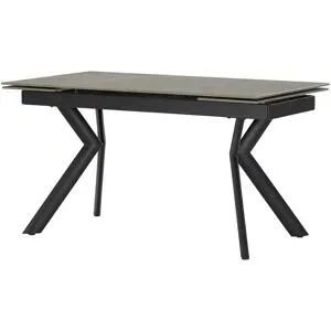 uno Keramiktisch ausziehbar Gerald ¦ grau ¦ Maße (cm): B: 80 H: 76