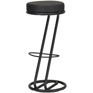 Höffner Barhocker  Zeta ¦ schwarz ¦ Maße (cm): B: 35 H: 82 T: 35.0