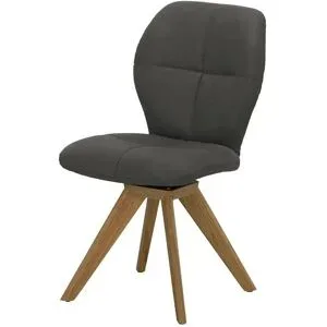 Wohnwert Polsterstuhl  Luisa ¦ grau ¦ Maße (cm): B: 50 H: 90 T: 58.0