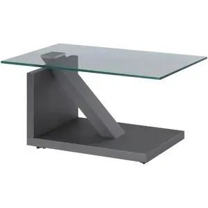 Höffner Couchtisch  Han ¦ grau ¦ Maße (cm): B: 60 H: 44