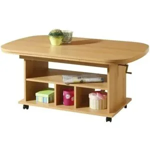 Höffner Funktionscouchtisch  Pantelleria ¦ holzfarben ¦ Maße (cm): B: 67 H: 63