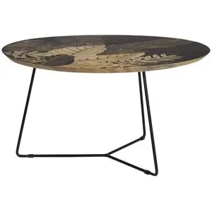 Höffner Home Couchtisch  Meinborn ¦ holzfarben ¦ Maße (cm): H: 45  Ø: 85