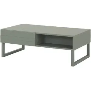 Höffner Couchtisch  Foresto ¦ grün ¦ Maße (cm): B: 63 H: 38,4