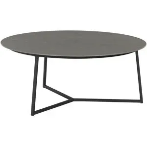 SCHÖNER WOHNEN Kollektion Couchtisch  Connect ¦ grau ¦ Maße (cm): H: 35  Ø: 83