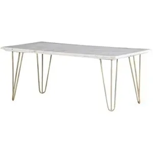 Höffner Couchtisch  Dooby ¦ weiß ¦ Maße (cm): B: 60 H: 45