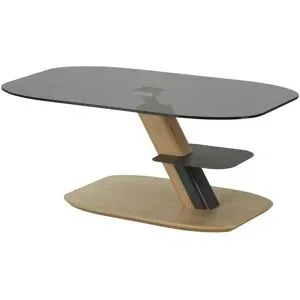 Höffner Couchtisch  Velbert ¦ grau ¦ Maße (cm): B: 65 H: 47