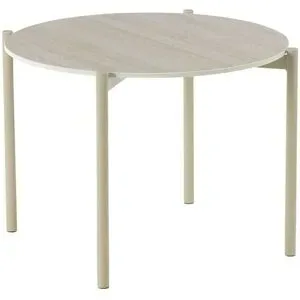 Höffner Couchtisch  Basiluzzo ¦ beige ¦ Maße (cm): H: 45  Ø: 60